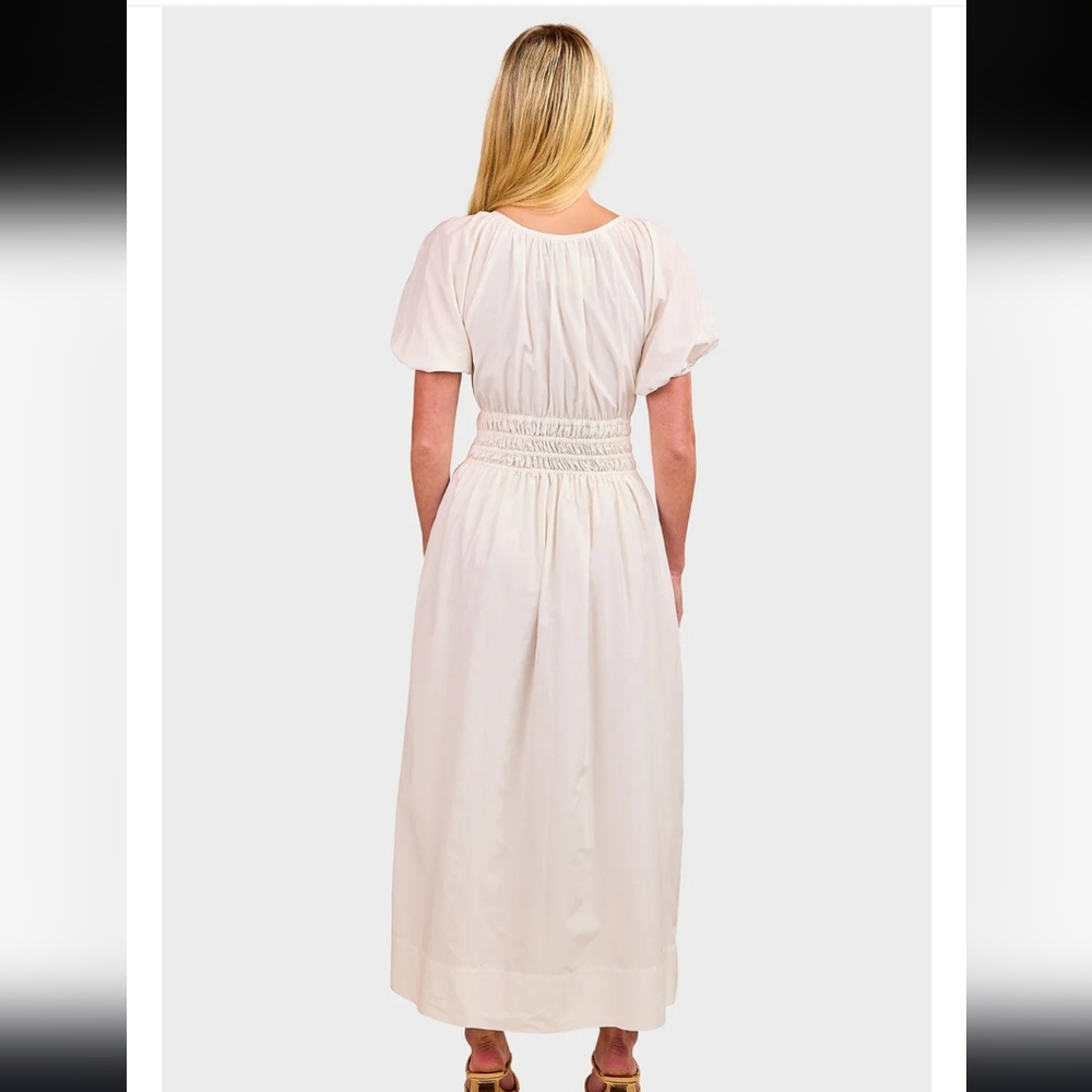 NWT FAITHFULL THE BRAND Teatro Midi Dress. US Size 8 - Picture 4 of 9